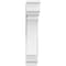 Ekena Millwork Standard Thorton Architectural Grade PVC Bracket with Traditional Ends, 3"W x 14"D x 18"H BKTP03X14X18THR01 - alternate 3
